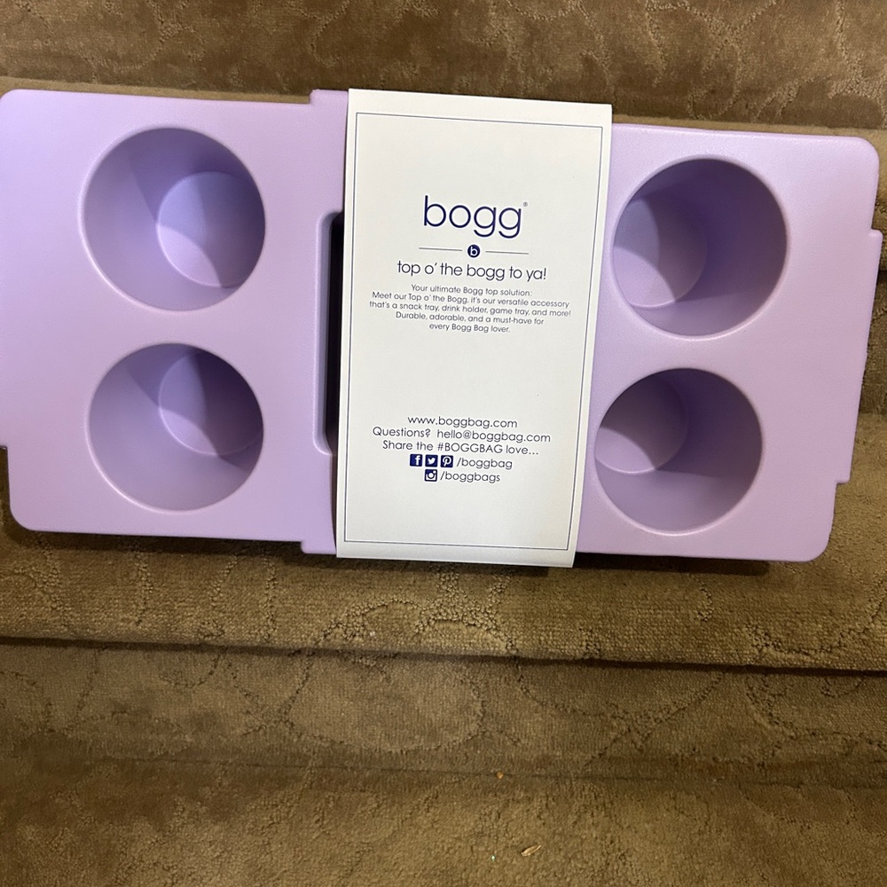 - NWT LILAC BOGG BAG TOPPER